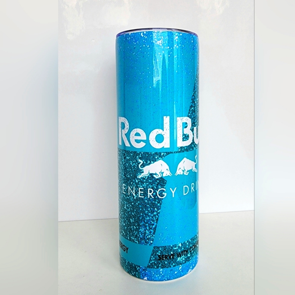 Blue Energy Drink Tumbler 20oz